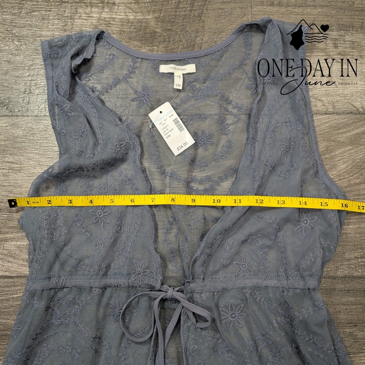 Maurices Tie Front Coverup Size S