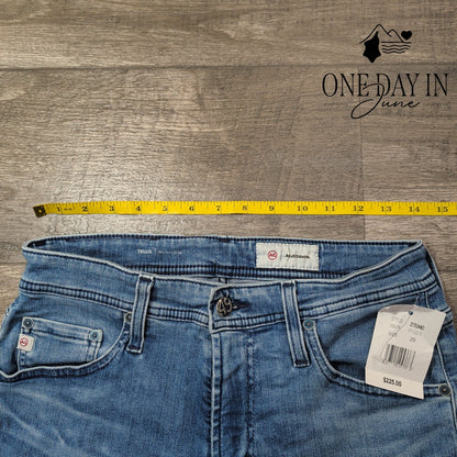 AG Adriano Goldschmied Tellis Modern Slim Jeans Blue Denim NWT Size 29X32