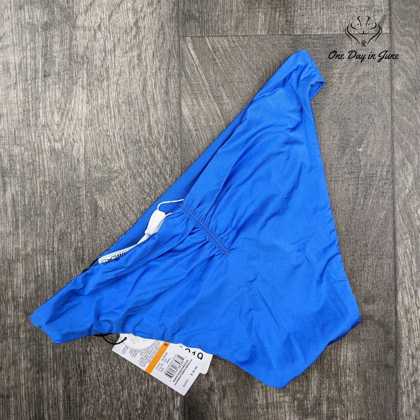 Bikini Lab Cinched Back Bikini Bottom Size S