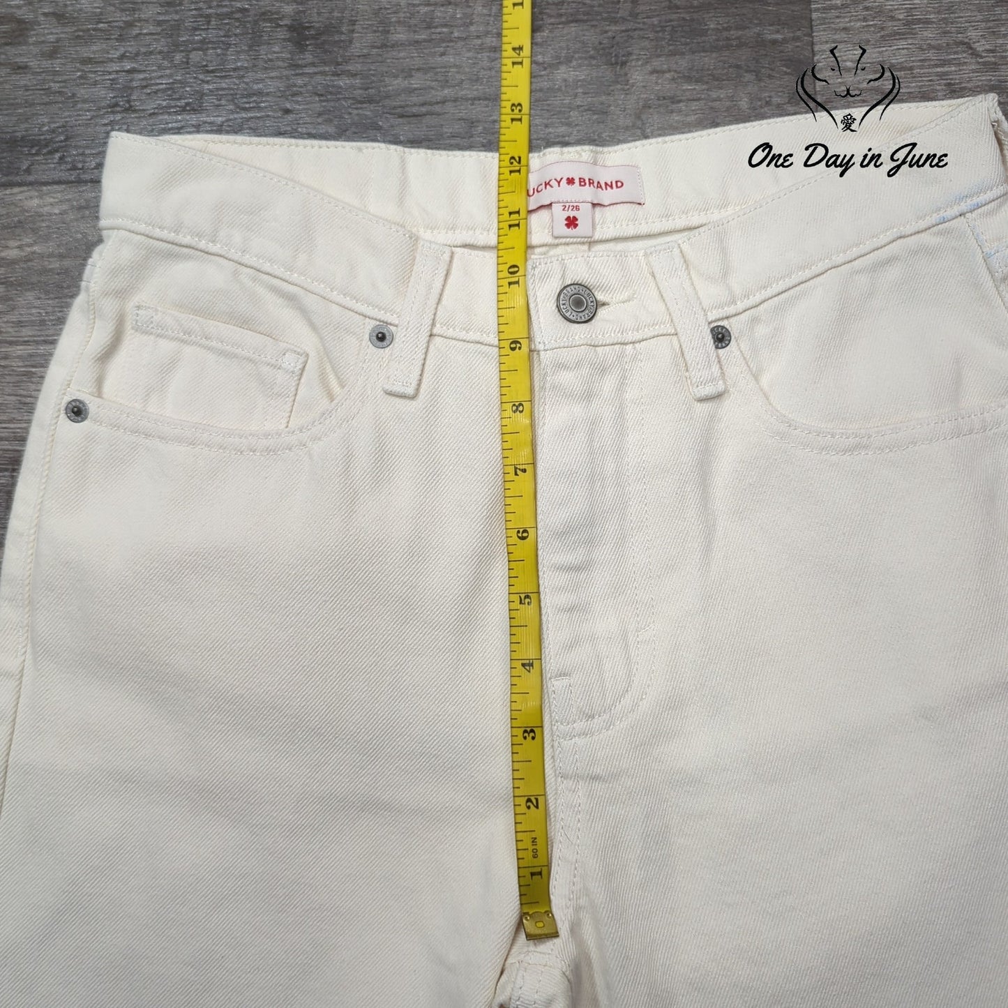 Lucky Brand 90s Loose High Rise Crop Jeans Size 2