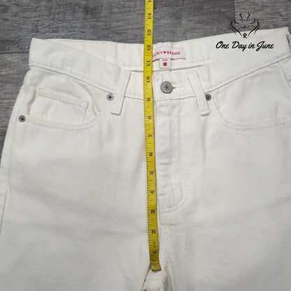 Lucky Brand 90s Loose High Rise Crop Jeans Size 2