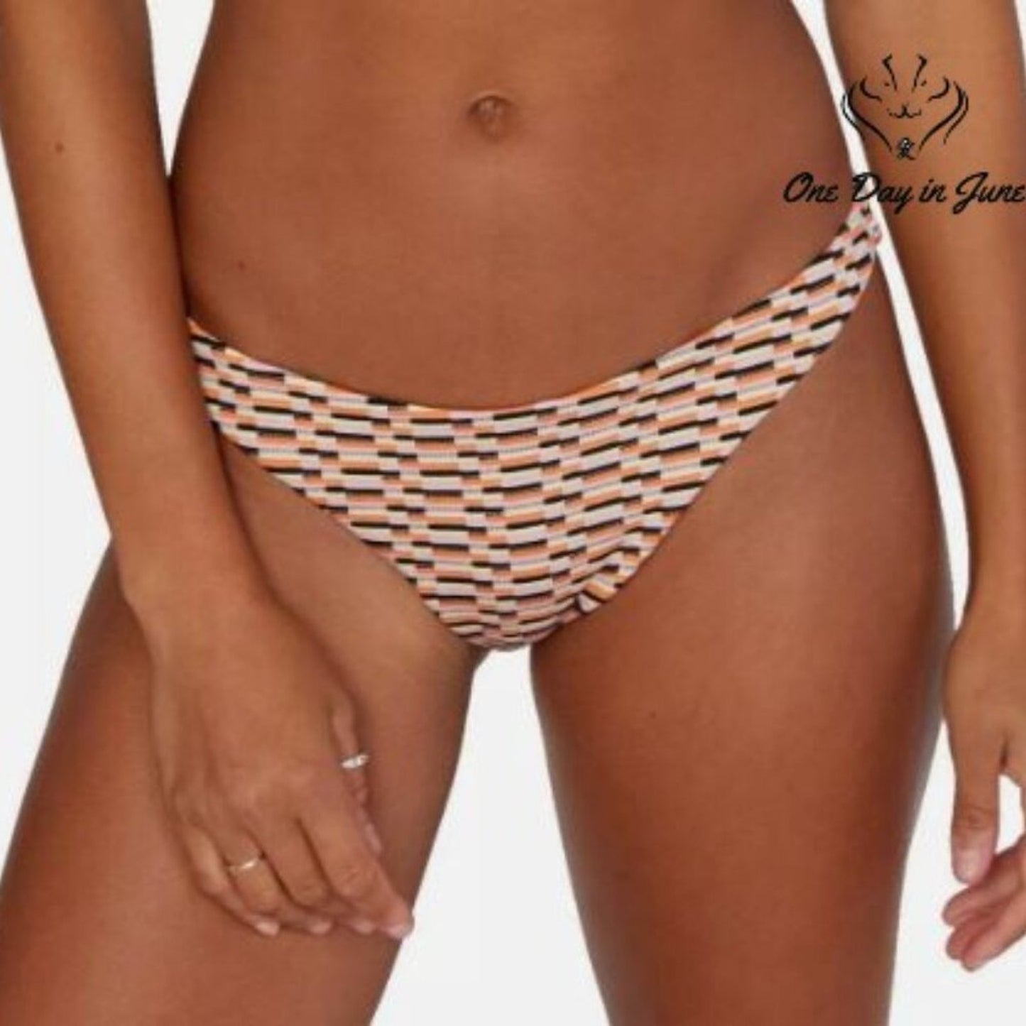 RVCA Cosmic Way Skimpy Bikini Bottom Size S