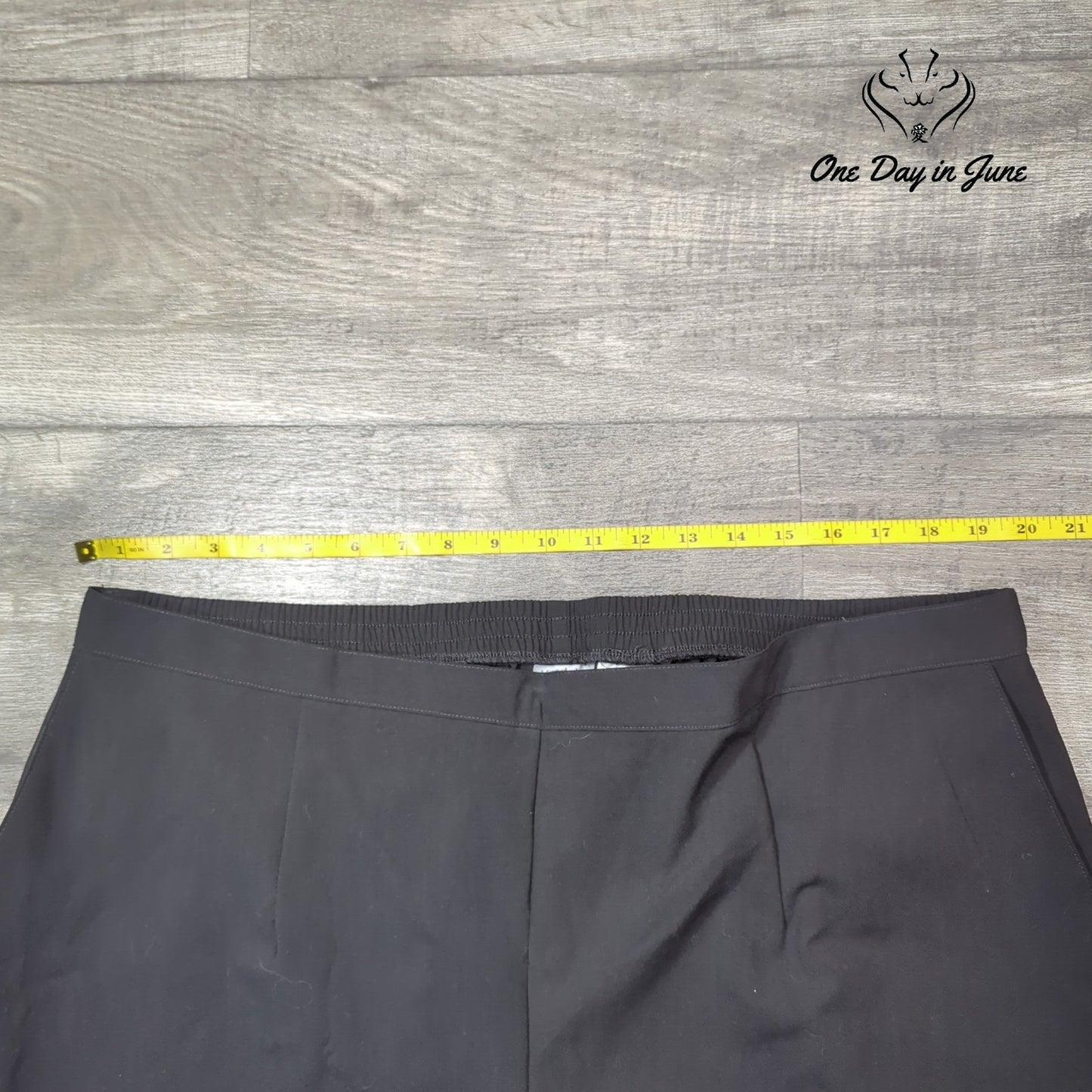 Alfred Dunner Plus Size Pull On Straight Leg Pants Size 22W