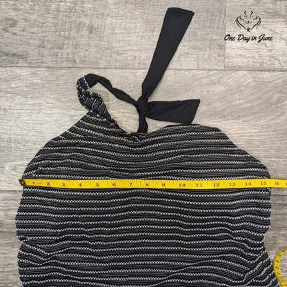 Liz Claiborne Halter Tankini Top Size L