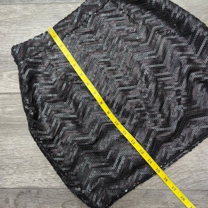 Tobi Sequin Mini Skirt Size S
