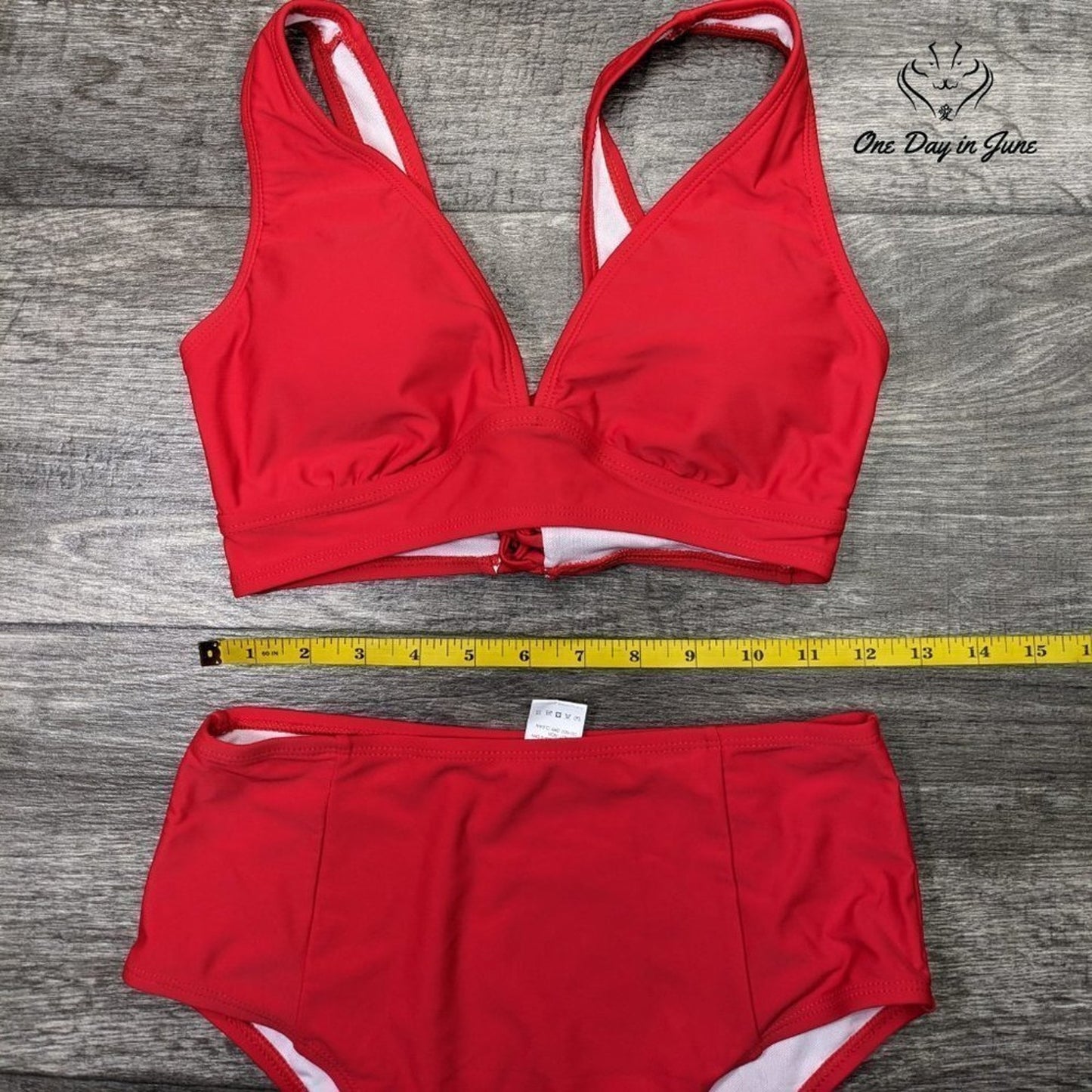Amzbrly Lace Up Closure Bikini Swimsuit Size S