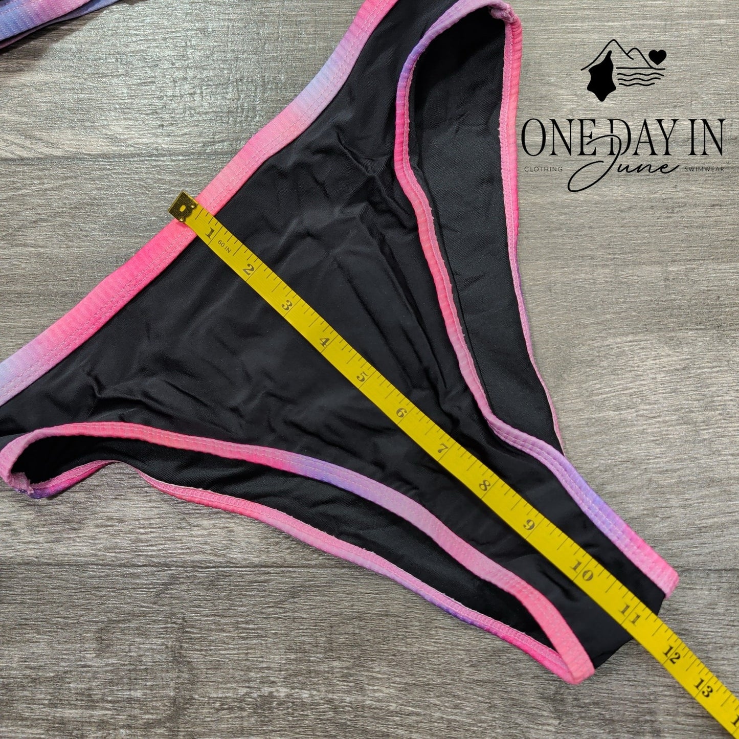 Cupshe High Cut Triangle Bikini Swimsuit Size S