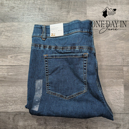 Lane Bryant Plus Size High Rise Straight Jeans Size 22