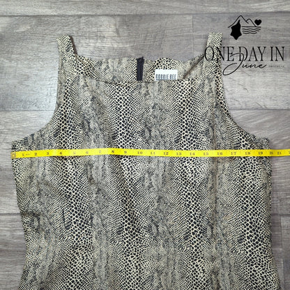 Robbie Bee Silk Sleeveless Mini Dress Size 14