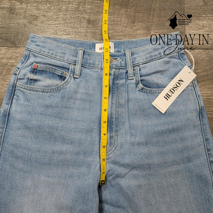 Hudson Jamie High Waist Wide Leg Jeans Light Wash NWT Size 2 (26)