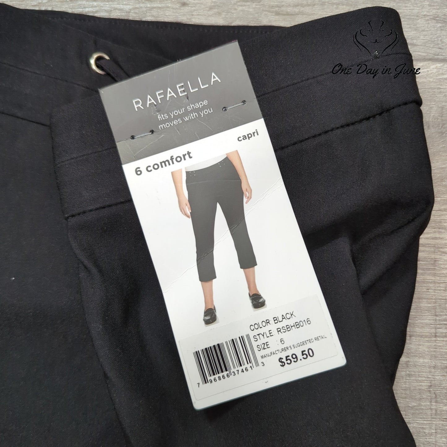 Rafaella Comfort Capri Pants Size 6
