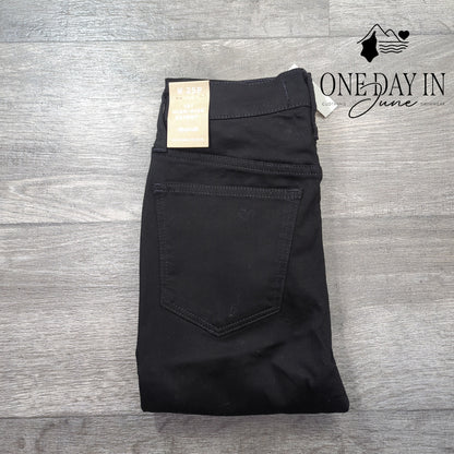 Madewell 10 High Rise Skinny Jeans Black Petite NWT Size 25P (2P)