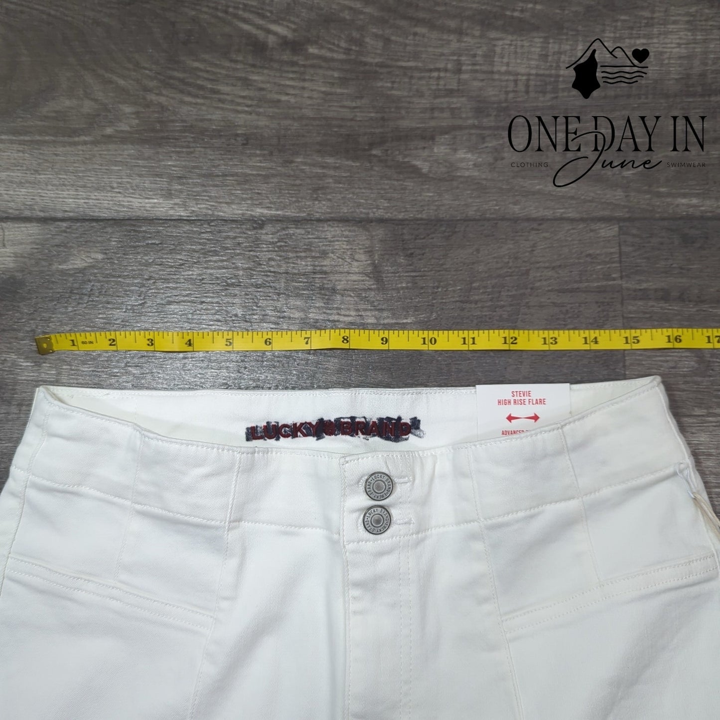 Lucky Brand Stevie High Rise Flare Jeans Size 14