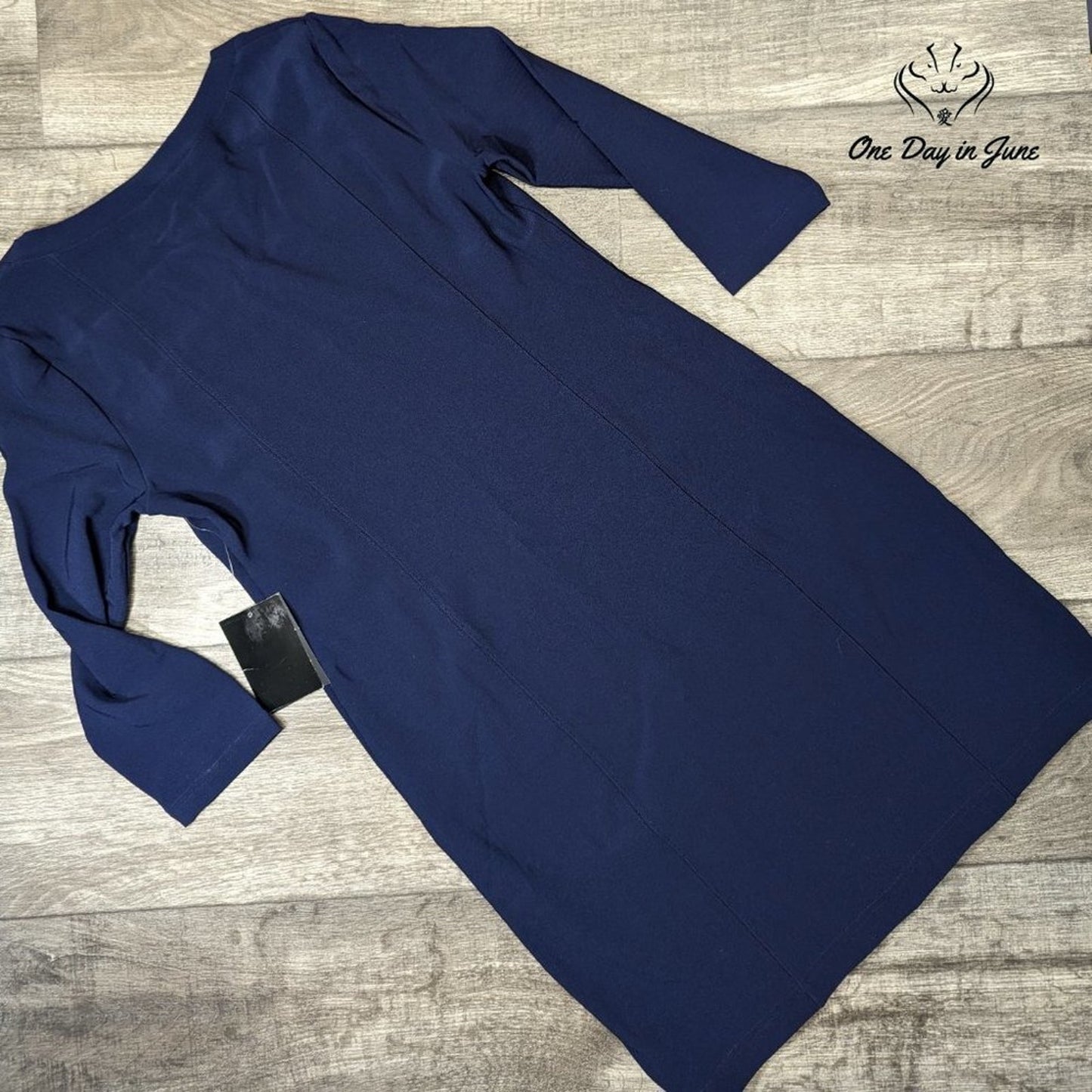 Boston Proper Square Neck Long Sleeve Mini Dress Size XS