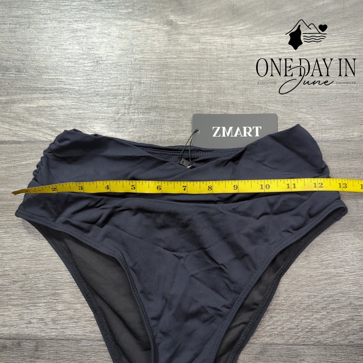 Zmart Cross Front Bikini Bottom Size S