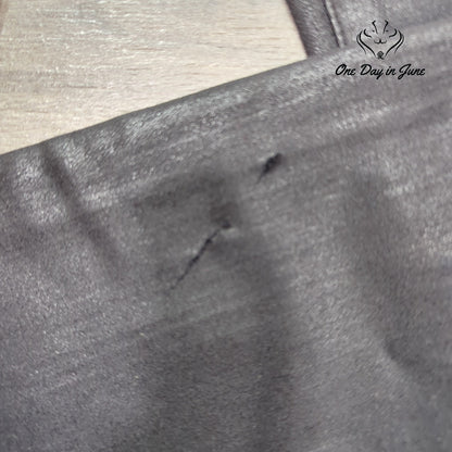 Agolde Premium Coated Skinny Jeans Black Leather Look Size 29 (8)