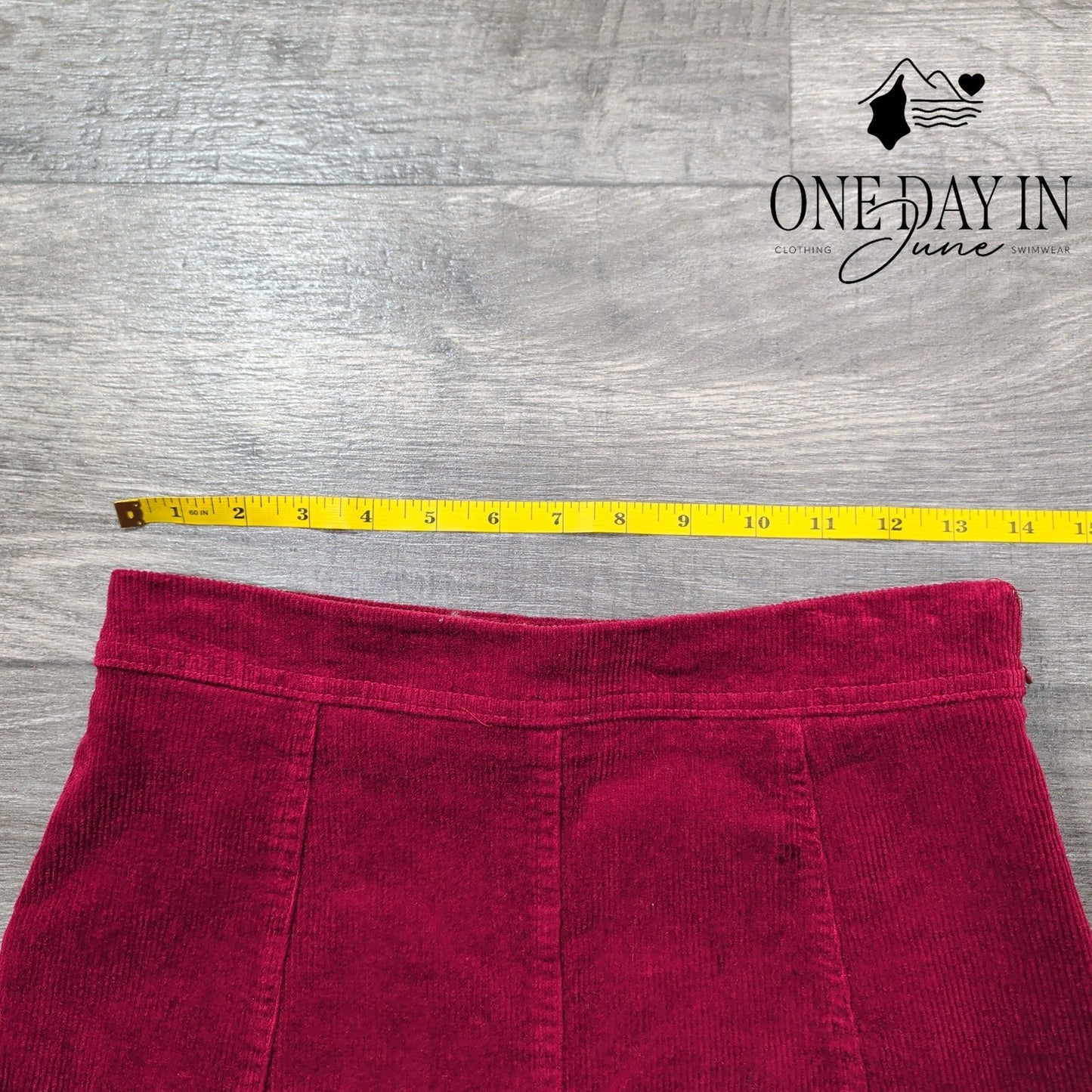 Altar'd State Corduroy Mini Skirt Size S