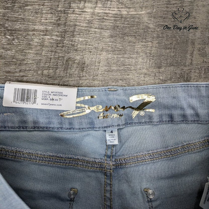 Seven7 Tummy Less High Rise Skinny Jeans Size 4