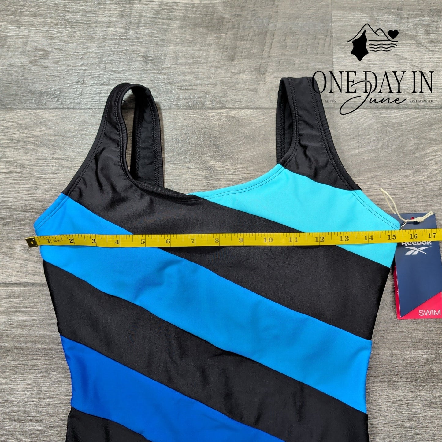 Reebok Cypress One Piece Swimsuit Size 6