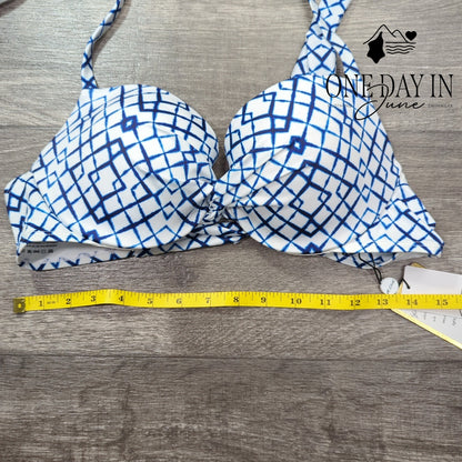 A.Che Halter Underwire Padded Tie Back Bikini Top Size T4 (L 32DD,34D,36C,38B)