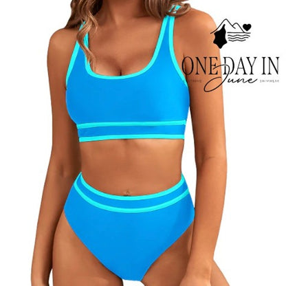 Blooming Jelly Crop Bikini Swimsuit Size XL