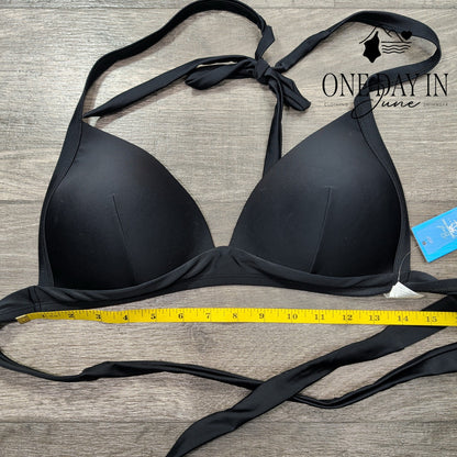 Cupshe Bust Enhancing Halter Bikini Top Size XL