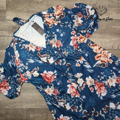 Sheilay Plus Size Short Sleeve Dress Size 3X