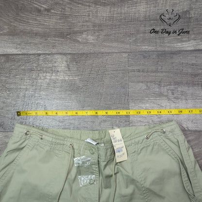 Avenue Cropped Drawstring Pants Size 14