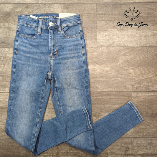 American Eagle Outfitters Super High Rise Jegging Jeans Size 23