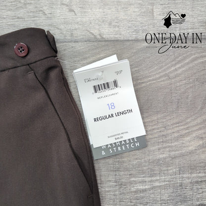 Emma James Replenishment Stretch Dress Pants Size 18