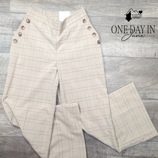 C by One Pull On Wide Leg Crop Pants Size XS