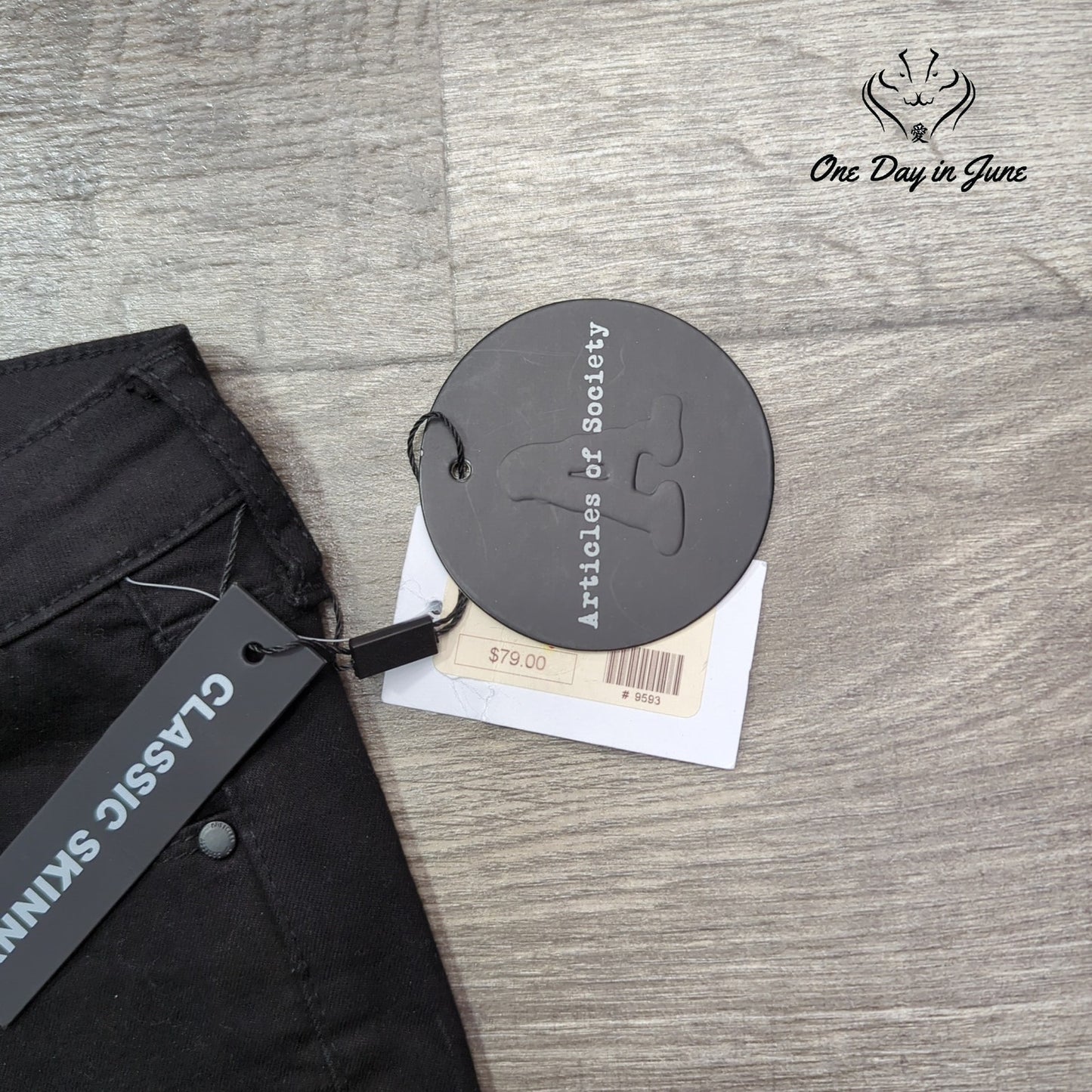 Articles of Society Lake Wash Skinny Jeans Size 27 (4)