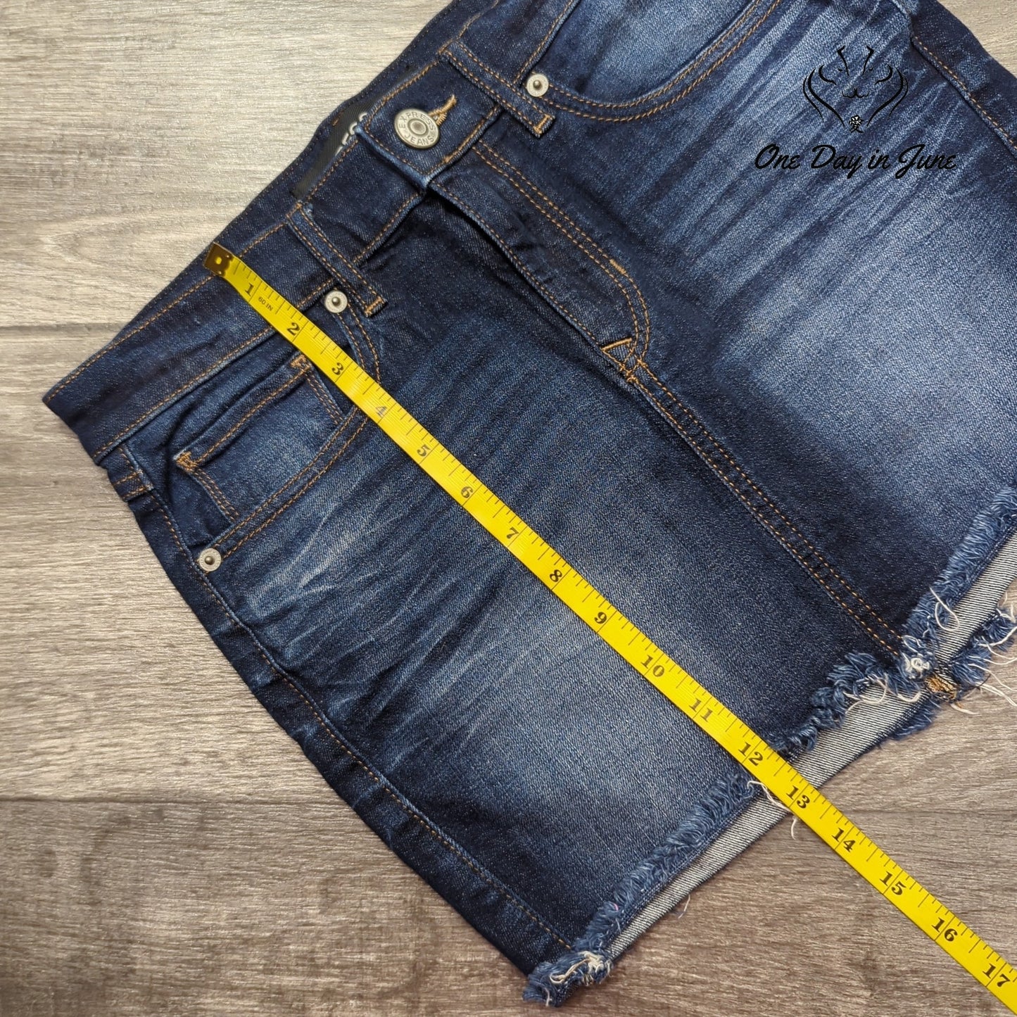 Express Denim Mini Skirt Size 00