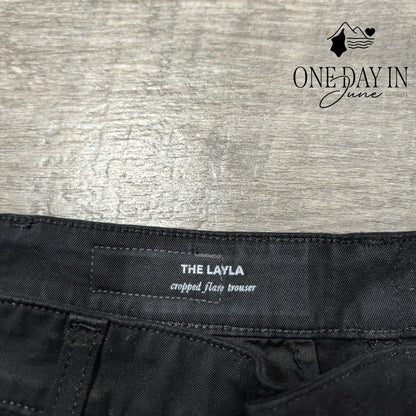 AG Adriano Goldschmied The Layla Cropped Flare Trouser Jeans Size 4 (27)