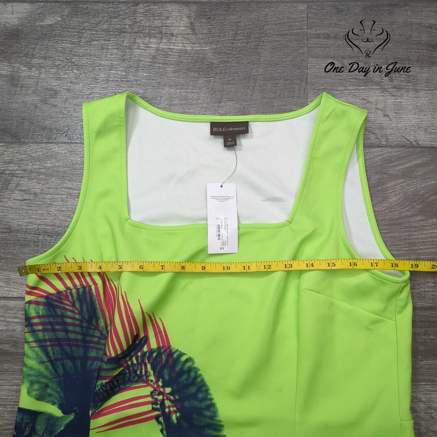 Bold Elements Sleeveless Bodycon Dress Size XL