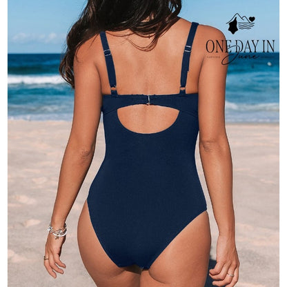 Cupshe Slim & Sculpt One Piece Swimsuit Size L