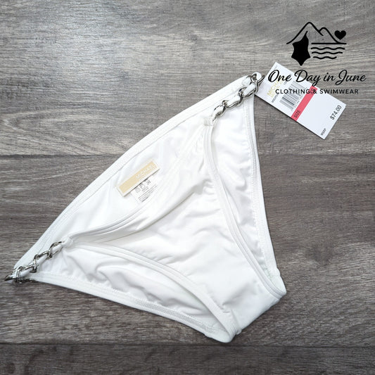 Michael Kors Chain Detail Bikini Bottom Size XS
