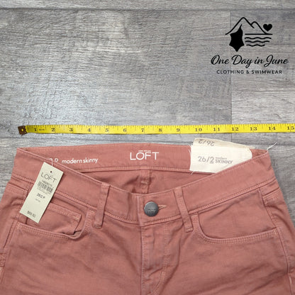 Loft Petite Modern Skinny Jeans Size 2P