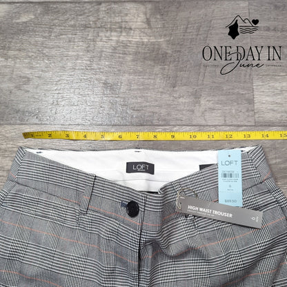 Loft Petite High Waist Trouser Pants Size 6P