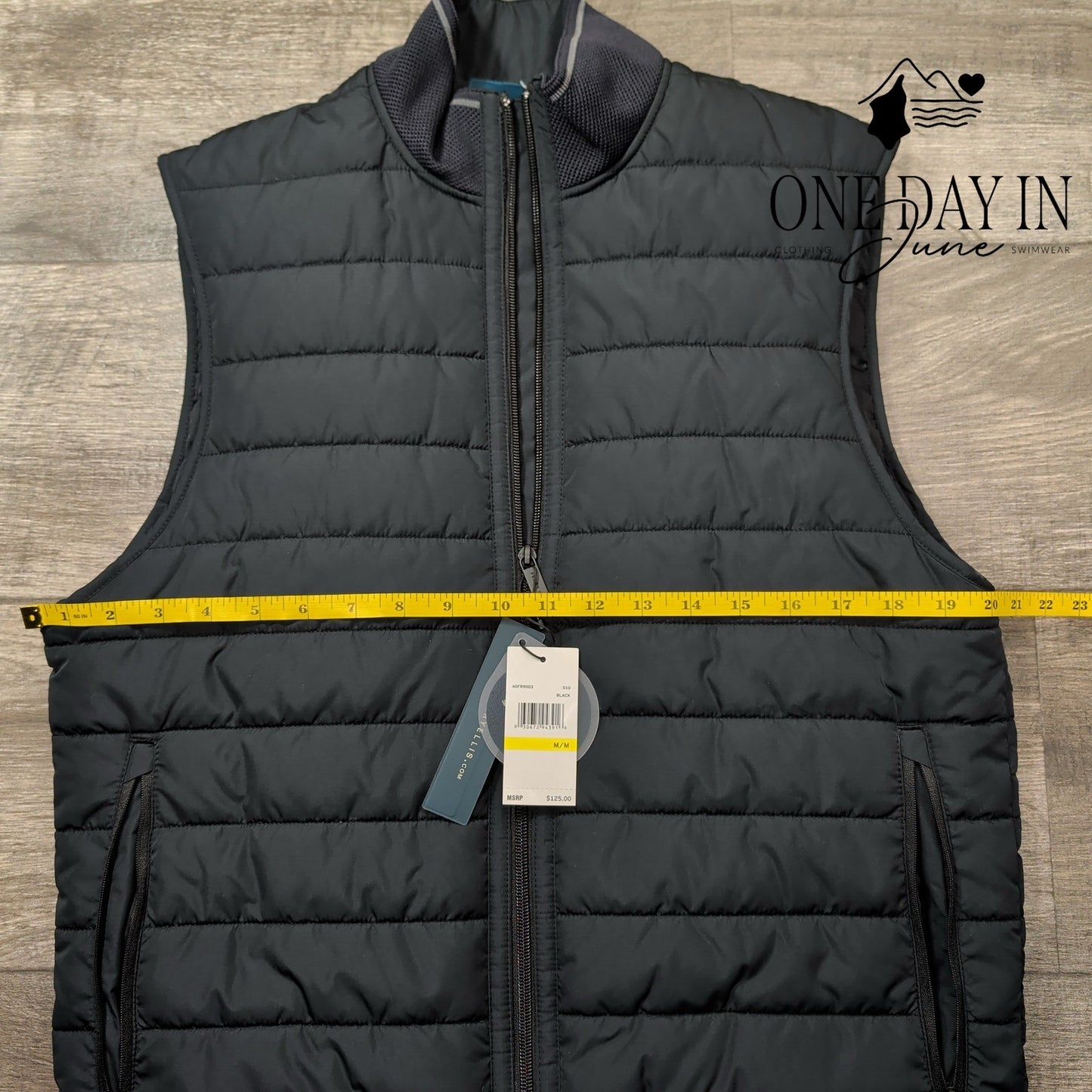 Perry Ellis Puffer Vest Size M