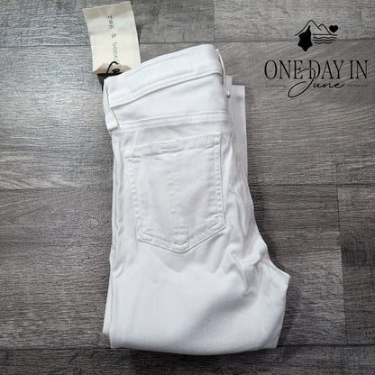 Rag & Bone Skinny Jeans Bright White Stretch Denim NWT Size 4 (27)