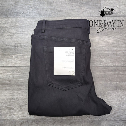 Soft Surroundings Fly Front Skinny Jeans Size 12