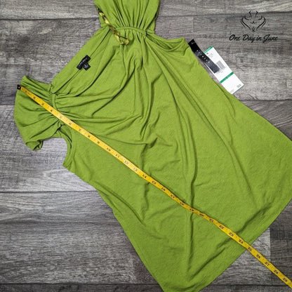 Nine West Cap Sleeve Top Size L