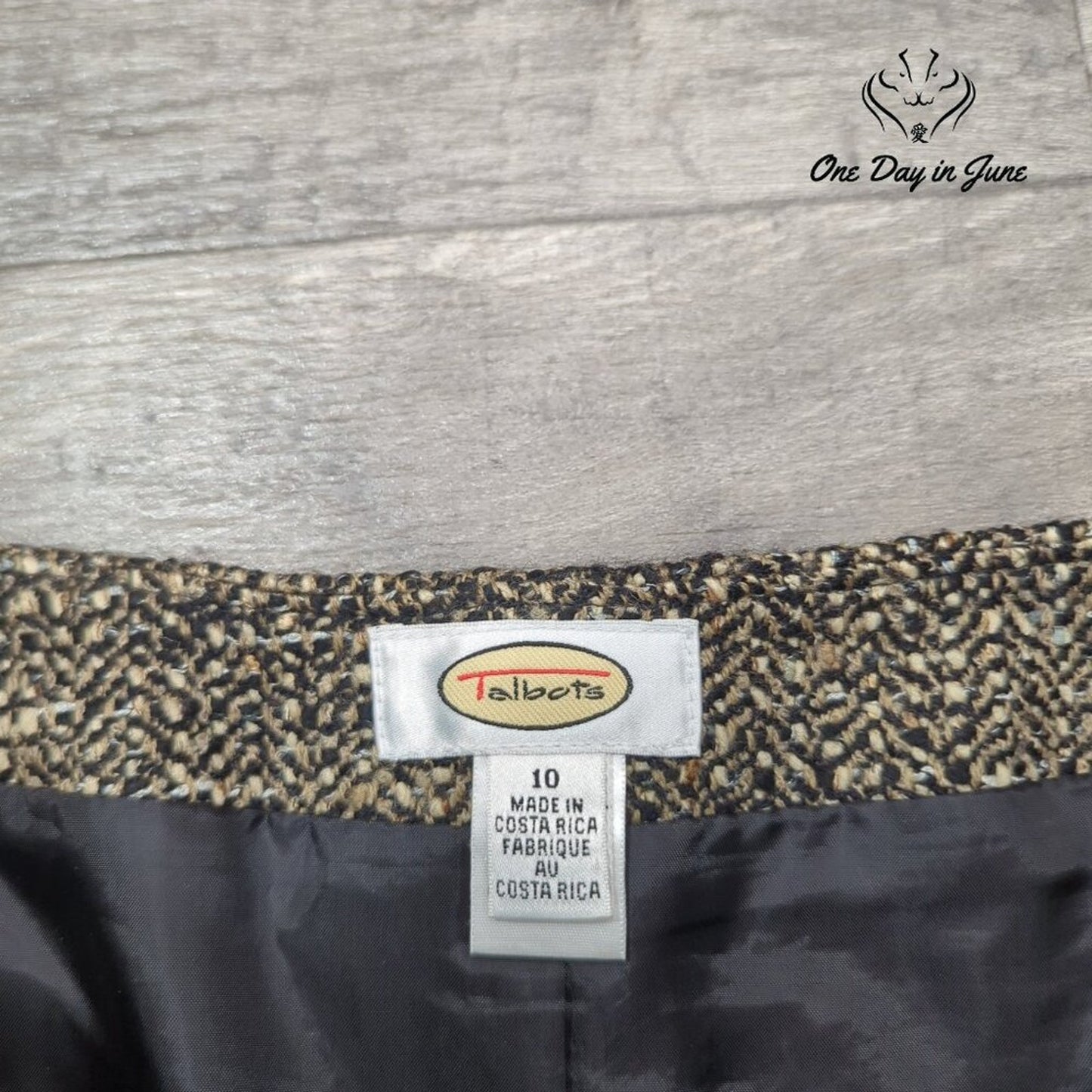 Talbots Wool Midi Skirt Size 10