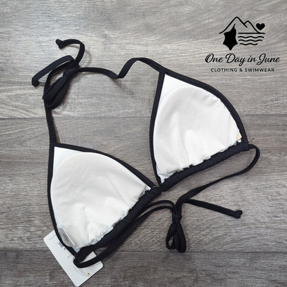 Body Glove Halter Triangle Bikini Top Size D