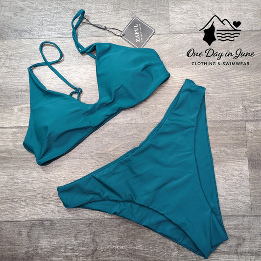 Zaful High Cut Bikini Swimsuit Size 6