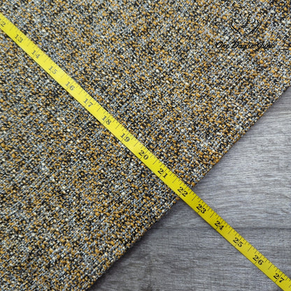 Nic + Zoe Tweed A-Line Mini Skirt Mustard Gray Black Lined NWT Size 6