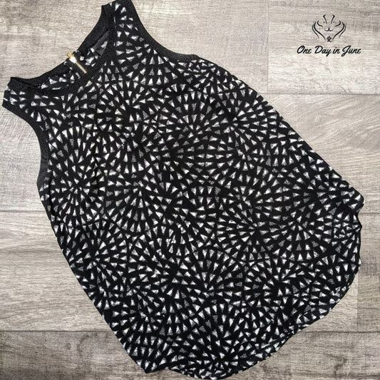 Mossimo Zip Back Sleeveless Tank Top Size XS