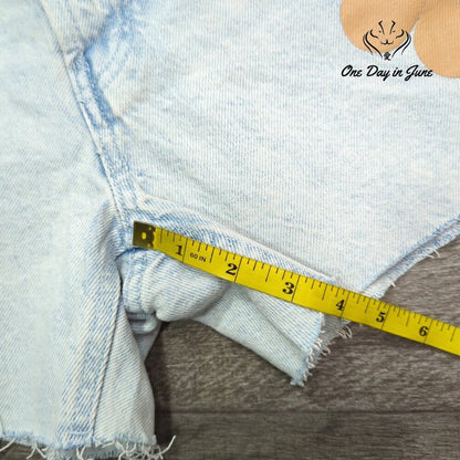 Pacsun 90's Girlfriend Denim Shorts Size 27 (4)
