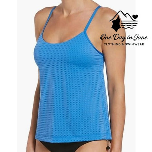 Nike Double Up Racerback Tankini Top Size XL